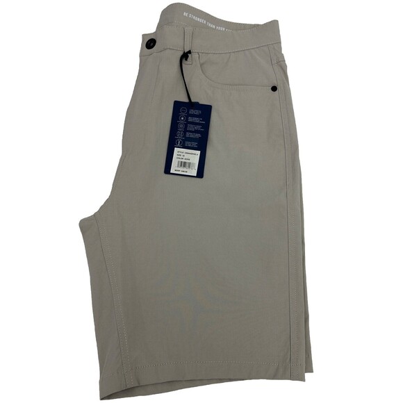 Desert Dunes Men's Shorts Nylon Stretch UPF 35+ /Water Resistant,dove Sz 32 New - Picture 9 of 15